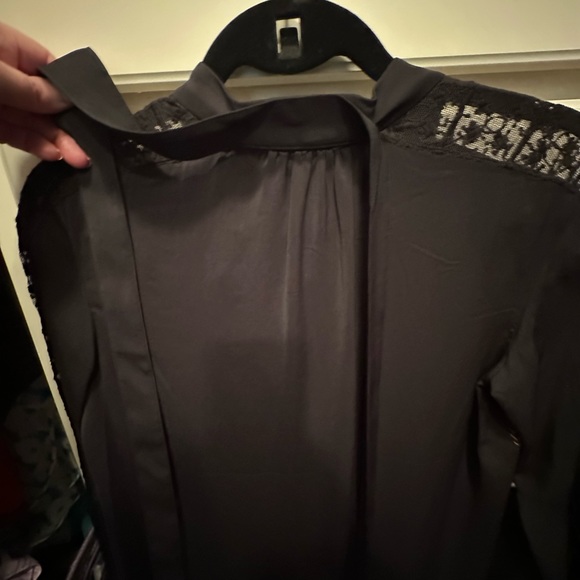 NWT; Rag and Bone Black GAYATRI SHIRT/XS/Button Down; Perfect condition - Picture 7 of 13